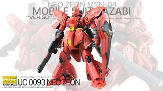 GUNDAM ASMR  Sazabi verka  MG  Gundam Build  Gundam UC  Gunpla [upl. by Beberg661]