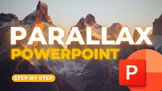 How to Create a Parallax Effect in PowerPoint  3 LEVELS 🔥 [upl. by Acinomaj]