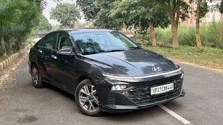 All new hyundai verna 2024  hyundai verna sx opt top model  review [upl. by Winchell]