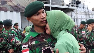 Penuh Haru Ratusan Istri Prajurit Lepas Suami Pergi Tugas  Buletin TNI AD EPS 257 PART 77 [upl. by Aicilav]