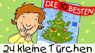 24 kleine Türchen  Weihnachtslieder zum Mitsingen  Kinderlieder [upl. by Anal]