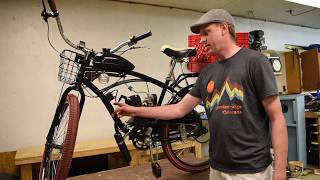 Building a Motorized Bicycle  80cc Engine Kit  75 mpg [upl. by Adamsen]