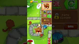 Monkey Meadow CHIMPS BTD6 shorts [upl. by Pallaten]