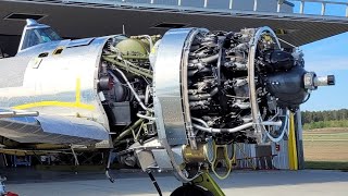 OLD WW2 PROPELLER Airplane Engines ROAR Back to Life [upl. by Anisamot]