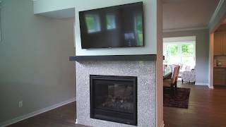 How to Mount a TV Above a Fireplace [upl. by Enilesoj]