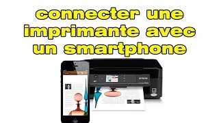 Comment connecter une imprimante en Wifi avec un smartphone Samsung [upl. by Genisia]