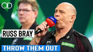 quotITS THE WORST THING IN THE GAMEquot RUSS BRAY GOES IN ON THE WHISTLERS THAT ARE RUINING DARTS [upl. by Iveksarap]