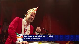 Der Sitzungspräsident quotVolker Weiningerquot  Immer wieder neue Lieder 2024 [upl. by Hamon164]