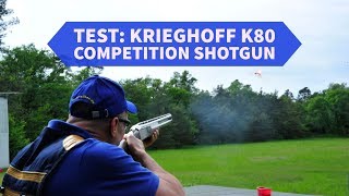 Test Krieghoff K80 competition shotgun [upl. by Innad]