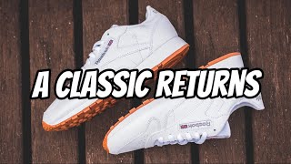 UNBOXING THE REEBOK CLASSIC LEATHER 2022 ‘WHITEGUM’ [upl. by Wilona]