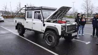 Landrover Defender 59 Cummins Turbo Diesel [upl. by Pavyer419]