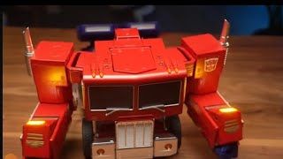 Transforming Optimus PrimeMegatron and Grimlock Voice control [upl. by Hcra]