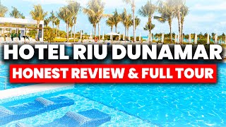 Hotel Riu Dunamar Cancun  All Inclusive Resort  HONEST Review amp Tour [upl. by Uttasta849]