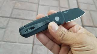 Protech Runt 5 Reverse Tanto DLC [upl. by Odnomor517]