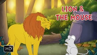 Aesops Fables  The Lion and The Mouse  Moral Stories for Kids [upl. by Fredia]