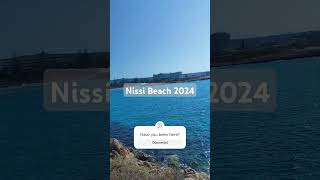 Nissi Beach 2024 Ayia Napa Cyprus nissibeach summer vacation cyprus [upl. by Naujahs]