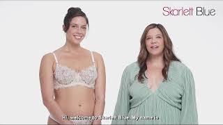 Skarlett Blue Balconette Bra Fitting Tutorial [upl. by Euqinamod]