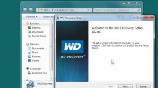 WD My Cloud Installing WD Discovery on Windows [upl. by Ecreip654]