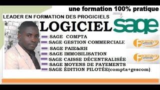 SAGE 100 RAPPROCHEMENT BANCAIRE 1ère partieRapprochement manuel [upl. by Nlyak]