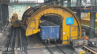 WAGON TIPPLER C TYPE industrial viralvideo obra thyssenkrupp ￼ [upl. by Madigan]