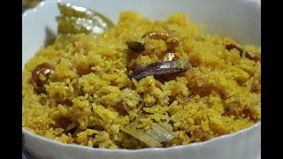 Basanti Pulao  Durga Puja Special Bengali Sweet Pulao Recipe Traditional Bengali Pulao [upl. by Kemppe]