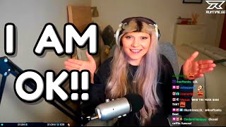 I AM NOT MENTALLY ILL  MissBaffy Stream Highlights 12 [upl. by Petula245]