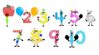 Aminah’s numbers characters [upl. by Atikahc]