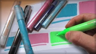 German Montana Acrylic Paint Marker Review and Test [upl. by Niddala]