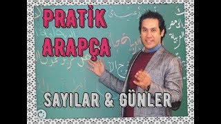 Pratik Arapça Kursu  5 DERS  Sayılar ve Haftanın Günleri [upl. by Lorette]