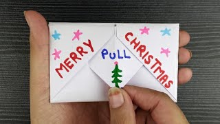 How to make a Christmas Card  Christmas Cards  Card Making  Christmas Drawing  Christmas 2022 [upl. by Kcirrad]