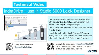 IndraDrive – use in Studio 5000 Logix Designer ® [upl. by Longerich]