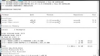 MongoDB Installation steps on Centos 6 [upl. by Acirfa]