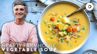 THE VEGETABLE SOUP Irish Farmhouse Vegetable Soup Recipe [upl. by Aneleasor]