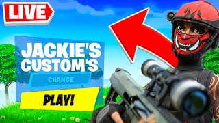 🔴Live  Fortnite Custom Matches  NAEAST Customs With Viewers Chapter 5 Season 4 LIVE [upl. by Imiaj980]