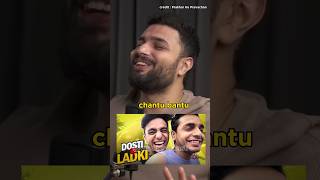 Chantu bantu 😂😂PrakharkePravachan shorts viralvideo podcast aarushbhola laila puravjha [upl. by Monika]