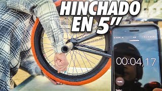 COMO HINCHAR LA RUEDA DE TU BICI EN 5 SEGUNDOS [upl. by Kralc]