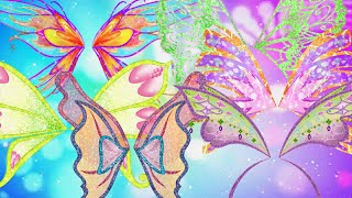 Winx Club  All Transformation Wings 2017 Images [upl. by Noiramed349]