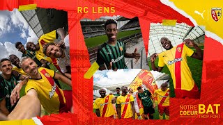 Révélation maillot saison 20212022 RC Lens x Puma [upl. by Berlauda]