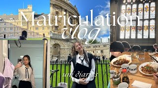 kox vlogs ₊˚⊹ oxford matriculation day [upl. by Moulden]