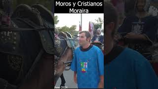 Morairas Moors and Christians A cultural spectacle  Moros y Cristianos Moraira shorts short [upl. by Ennasus]