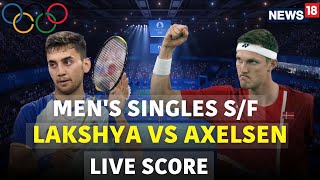 Paris Olympics 2024 LIVE  Badminton Olympics 2024 LIVE  Lakshya Sen vs Viktor Axelsen  N18G [upl. by Sharpe173]