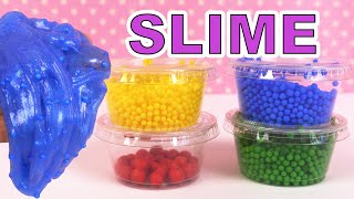 Faire du Slime Différentes Couleurs [upl. by Lunetta525]