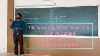 Clamper  Negative clamper and Positive clamper [upl. by Pernell582]