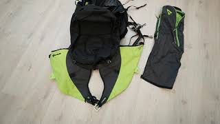 Supair Radical 3 with airbag size L used paragliding harness for sale [upl. by Joleen995]