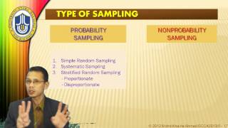 Topic 5 Sampling [upl. by Crelin]