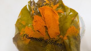 How To Make Leaf Overripe Plantain Moi Moi Recipe AKA Epiti Nigerian RecipeChiomas Kitchen [upl. by Kristoforo431]