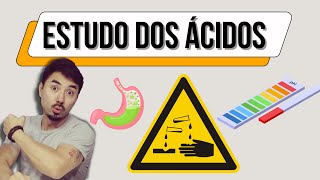 Estudo dos Ácidos de Arrhenius  LIVE [upl. by Clapp]