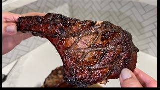 Thick Smoked Pork Chops [upl. by Magnum400]