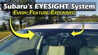 Subaru Eyesight Review Every Feature Explained [upl. by Westfall]