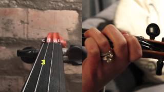 Violin Tutorial Rap Choruses from quotMockingbirdquot and quotRidinquot [upl. by Nylzor436]